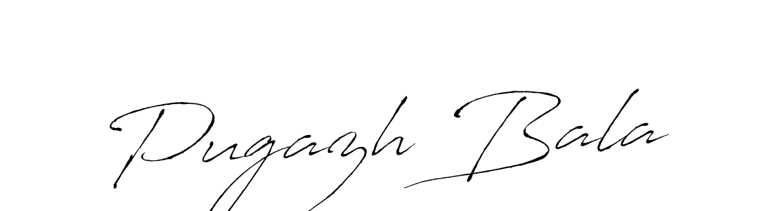 Pugazh Bala stylish signature style. Best Handwritten Sign (Antro_Vectra) for my name. Handwritten Signature Collection Ideas for my name Pugazh Bala. Pugazh Bala signature style 6 images and pictures png
